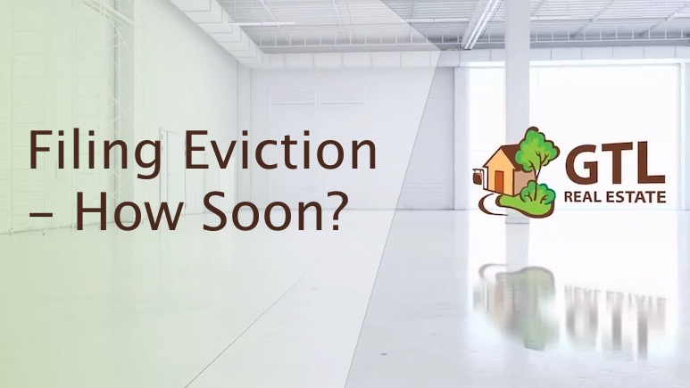 Filing Eviction – How Soon?
